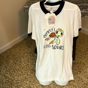 XS white trim in blue.